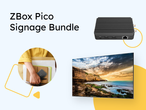 ZBox Pico Signage Bundle