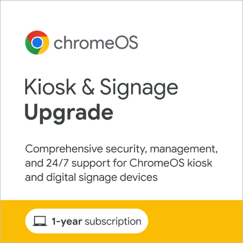 ChromeOS Kiosk & Signage Annual Subscription