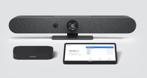 Logitech Tap w/ Rally Bar Mini + Google Meets Chromebox - Small Room Bundle